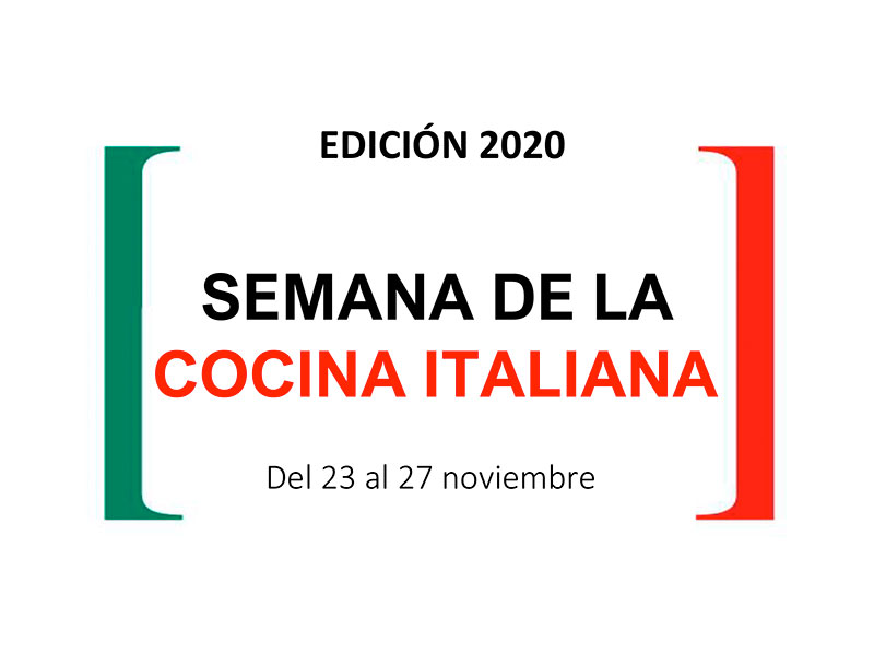 Semana de la cocina italiana 2020